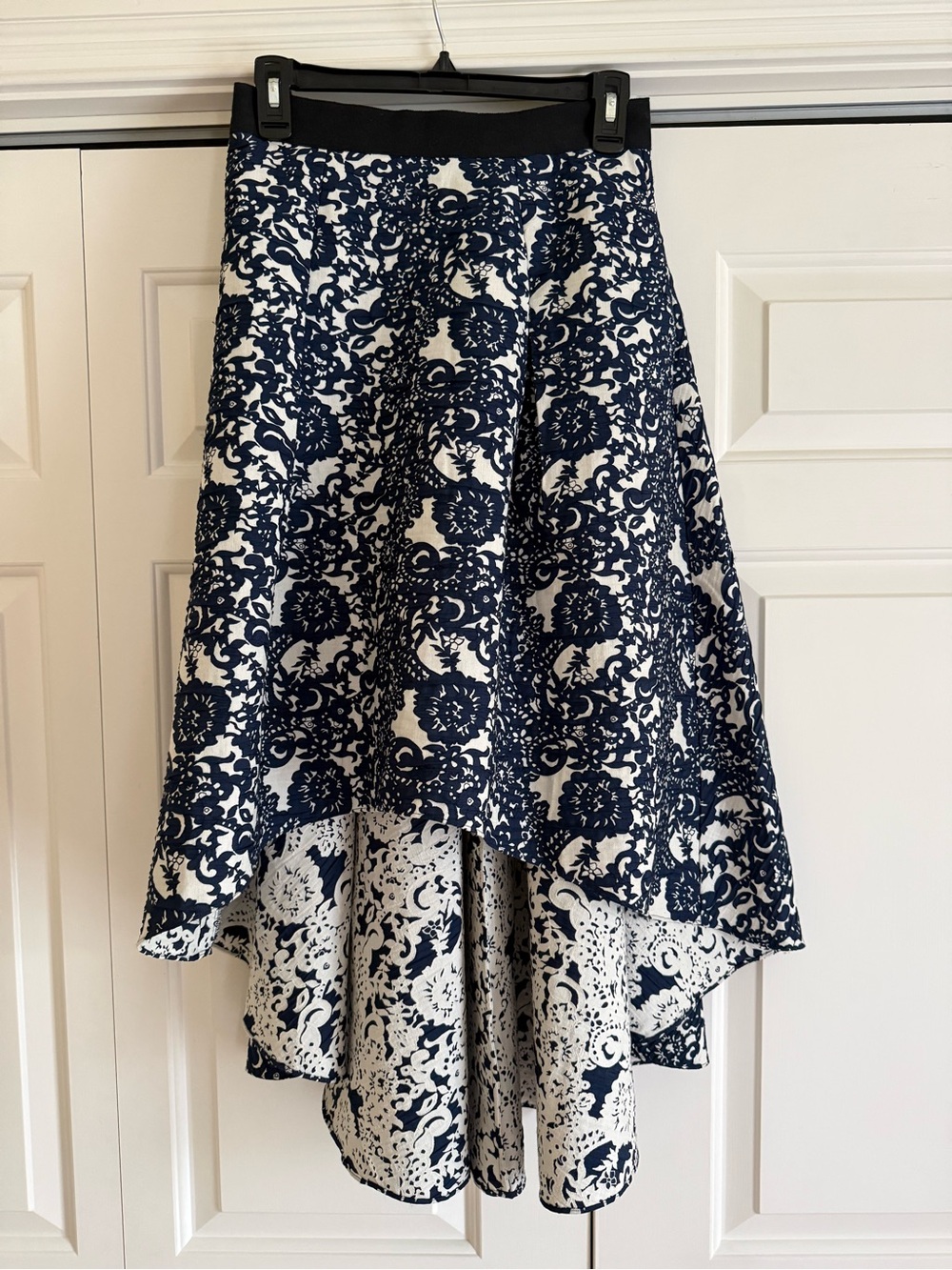 Sachin + Babi for Anthropologie "Vespertine" high-low skirt